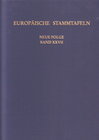 Buchcover Europäische Stammtafeln. Neue Folge