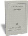 Buchcover Europa Romanica