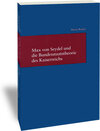 Buchcover Max von Seydel und die Bundesstaatstheorie des Kaiserreichs