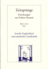 Buchcover Soziale Ungleichheit und ständische Gesellschaft