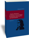 Buchcover "Objektiv Wirkliches" in Friedrich Carl von Savignys Rechtsdenken, Rechtsquellen- und Methodenlehre