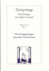 Buchcover Orientbegegnungen deutscher Protestanten in der Frühen Neuzeit
