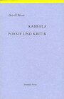 Buchcover Kabbala – Poesie und Kririk