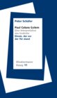 Buchcover Paul Celans Golem