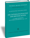 Buchcover Die Internationalität der Brüder Mann