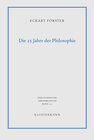 Buchcover Die 25 Jahre der Philosophie