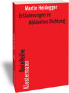 Buchcover Erläuterungen zu Hölderlins Dichtung