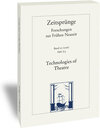 Buchcover Technologies of Theatre