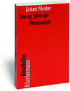 Buchcover Die 25 Jahre der Philosophie