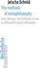 Buchcover The methods of metaphilosophy