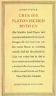 Buchcover Über die platonischen Mythen