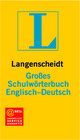 Buchcover Langenscheidt Grosse Schulwörterbücher
