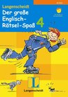 Buchcover Der große Englisch-Rätsel-Spaß 4 - Rätselblock