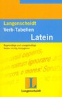 Buchcover Langenscheidt Verb-Tabellen Latein