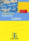 Buchcover Langenscheidt Verbtabellen Latein