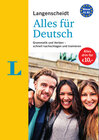 Buchcover Langenscheidt Alles für Deutsch - "3 in 1": Kurzgrammatik, Grammatiktraining und Verbtabellen