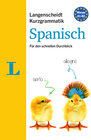 Buchcover Langenscheidt Kurzgrammatik Spanisch - Buch mit Download