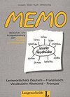 Buchcover Memo. Wortschatz- und Fertigkeitstraining für das Zertifikat Deutsch als Fremdsprache / Lernwortschatz