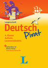 Buchcover Deutschpirat 4. Klasse Aufsatz, Leseverständnis - Buch und Lösungsheft