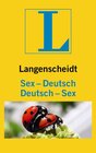 Buchcover Langenscheidt Sex-Deutsch/Deutsch-Sex