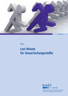 Buchcover Last Minute für Steuerfachangestellte