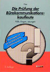 Buchcover Die Prüfung der Bürokommunikationskaufleute