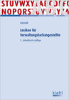 Buchcover Lexikon für Verwaltungsfachangestellte