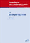 Buchcover Unternehmenssteuern