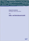 Buchcover Volks- und Betriebswirtschaft