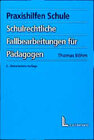 Buchcover Schulrechtliche Fallbearbeitungen für Pädagogen