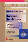 Buchcover Internet für Juristen