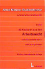 Buchcover 30 Klausuren aus dem Arbeitsrecht - Individualarbeitsrecht