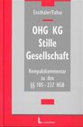 Buchcover OHG - KG - Stille Gesellschaft