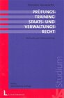 Buchcover Prüfungstraining Staats- und Verwaltungsrecht