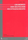 Buchcover Grundriss der deutschen Rechtsgeschichte