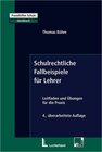 Buchcover Schulrechtliche Fallbeispiele für Lehrer