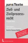 Buchcover Zivil- und Zivilprozessrecht