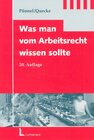 Buchcover Was man vom Arbeitsrecht wissen sollte