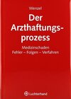 Buchcover Handbuch Arzthaftung