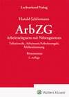 Buchcover ArbZG - Kommentar