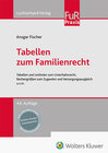 Buchcover Tabellen zum Familienrecht