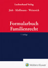 Buchcover Formularbuch Familienrecht