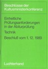 Buchcover Einheitliche Prüfungsanforderungen in der Abiturprüfung / Einheitliche Prüfungsanforderungen in der Abiturprüfung
