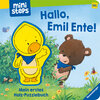 Buchcover ministeps: Hallo, Emil Ente! Mein erstes Holzpuzzle-Buch