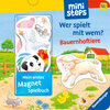 Buchcover ministeps: Mein erstes Magnetbuch: Wer spielt mit wem? Bauernhoftiere