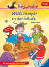 Buchcover Willi Vampir in der Schule - Schreibschrift