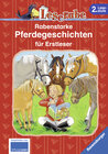 Buchcover Rabenstarke Pferdegeschichten für Erstleser