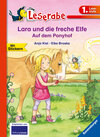 Buchcover Lara und die freche Elfe auf dem Ponyhof - Leserabe 1. Klasse - Erstlesebuch für Kinder ab 6 Jahren