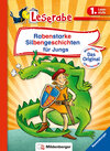 Buchcover Rabenstarke Silbengeschichten für Jungs - Leserabe 1. Klasse - Erstlesebuch für Kinder ab 6 Jahren