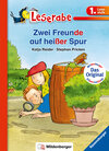 Buchcover Zwei Freunde auf heißer Spur - Leserabe 1. Klasse - Erstlesebuch für Kinder ab 6 Jahren